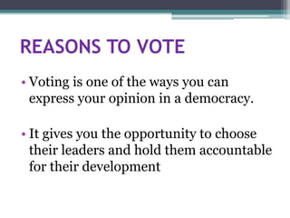 importance of voting in india essay