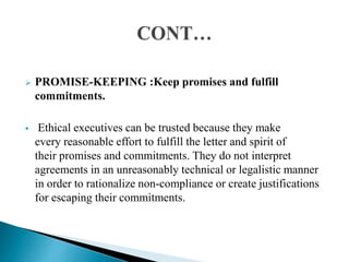 Making Promises Office Importance of work | PPTX