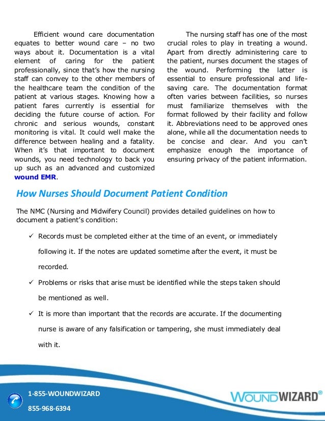 Wound Charting For Nurses