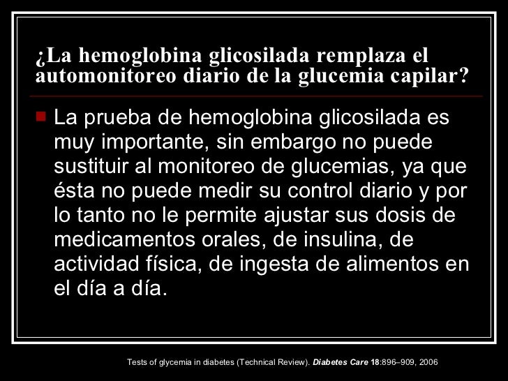 Importancia De La Hemoglobina Glicosilada.Dr. Hernandez Importancia De La Hemoglobina Glicosilada.Dr. Hernandez