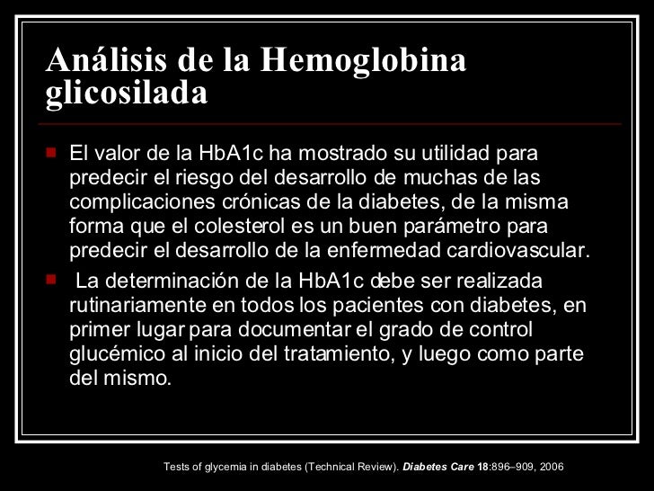 Importancia De La Hemoglobina Glicosilada.Dr. Hernandez Importancia De La Hemoglobina Glicosilada.Dr. Hernandez