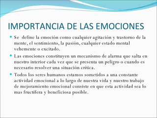 Importancia De Las Emociones Negativas En Los Hijos | PPT