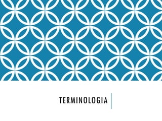 TERMINOLOGIA
 