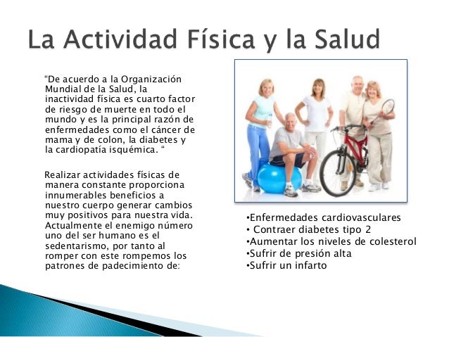 Importancia de la actividad física Importancia de la actividad física