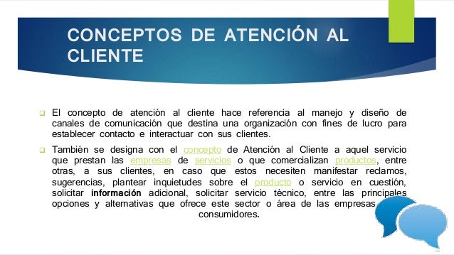 Importancia de la atención al cliente