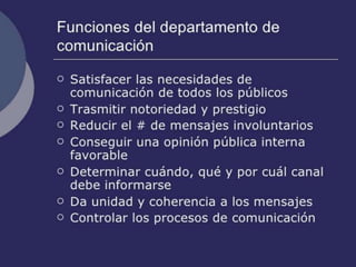 Importancia de la comunicación global