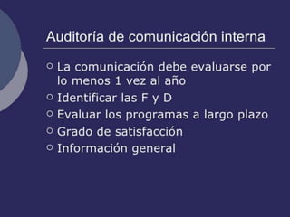 Importancia de la comunicación global