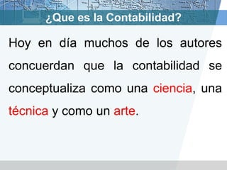 Importancia de la Contabilidad | PPTX