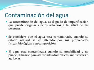 Importancia Del Agua