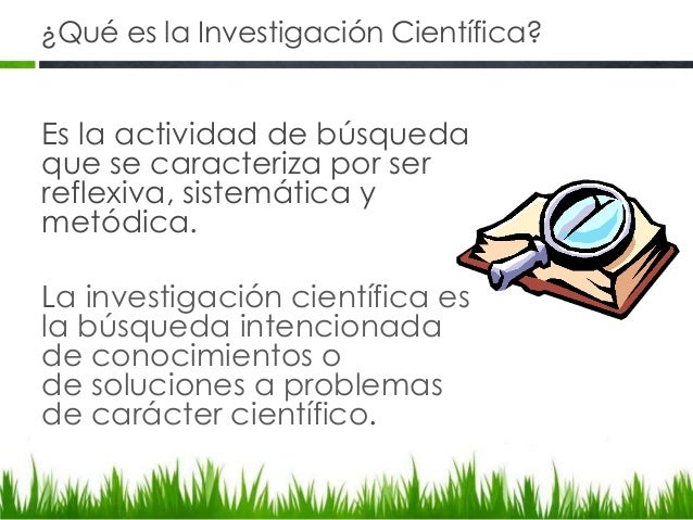 Importancia de la investigacion cientifica