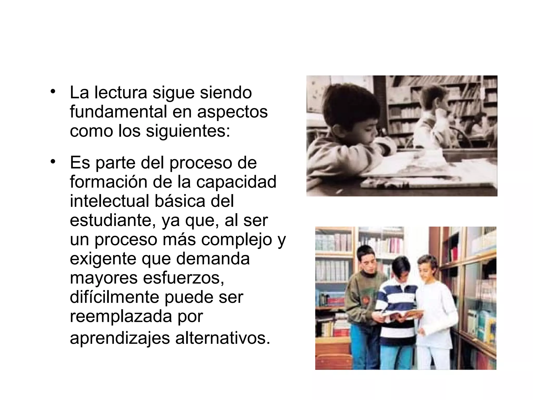 Importancia de la lectura en los niños | PPT | Descarga Gratuita