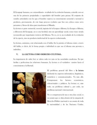 Importancia de la lectura recreativa en el desarrollo personal | PDF