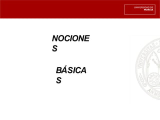 NOCIONE
S
BÁSICA
S
 