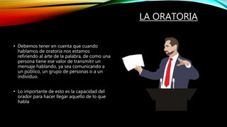 Importancia de la oratoria | PPTX