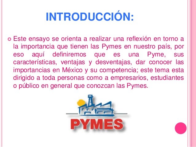 Importancia de las pymes en méxico