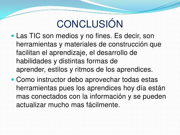 Importancia De La TIC En La Docencia