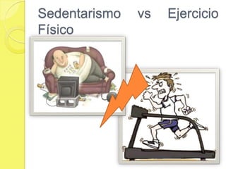 Sedentarismo   vs   Ejercicio
Físico
 