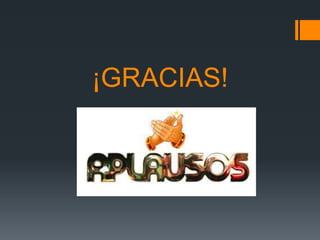 ¡GRACIAS!
 