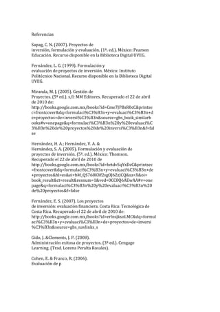 Importancia de los proyectos de inversión | DOCX