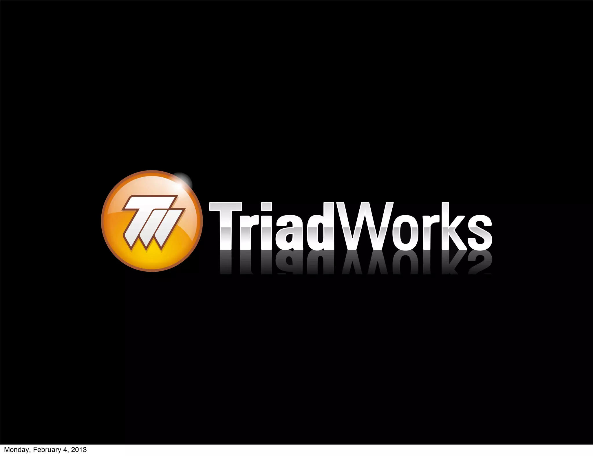 Monday, February 4, 2013
 