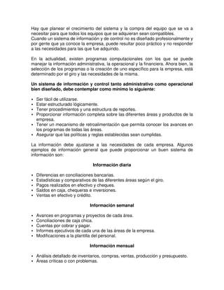 Importancia sistemas informacion en las organizaciones | PDF