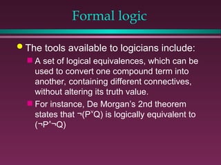 Logically Different important 2.ppt, The importance of knowledge representation | PPT