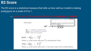 Predicted R2 Important Classification and Regression Metrics.pptx