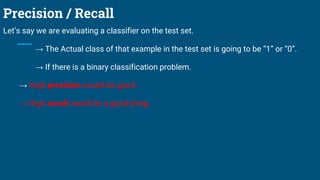 ppt - recall , in linear methods for classification... Important Classification and Regression Metrics.pptx