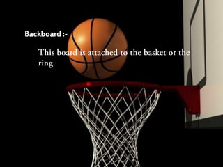 Backboard :-
 