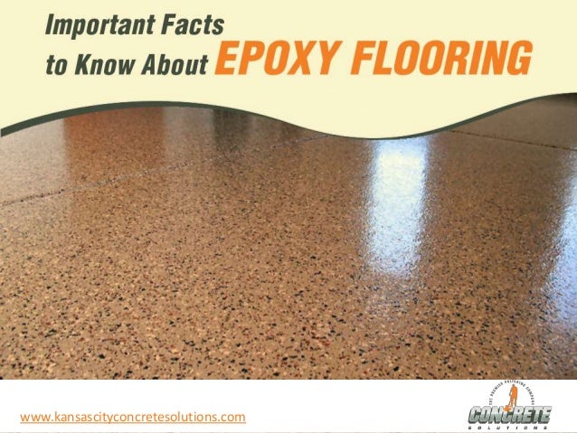 Important Facts To Know About Epoxy Flooring Kansas City Concrete