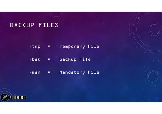 Important file extensions | PPT