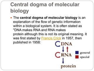 Important genetics terminology | PPTX