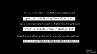 Word Count Linux Important Linux Commands | PDF