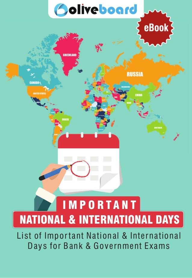 Important National & International Days
