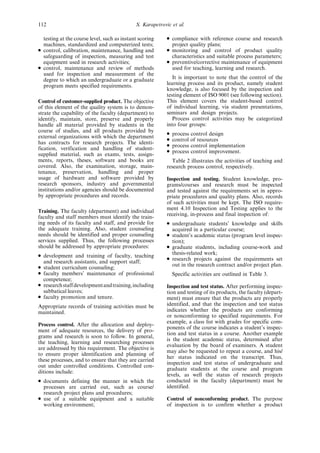 QUALITY ASSURANCE SYSTEM FOR HIGHER EDUCATION (UNIVERSITY) | PDF