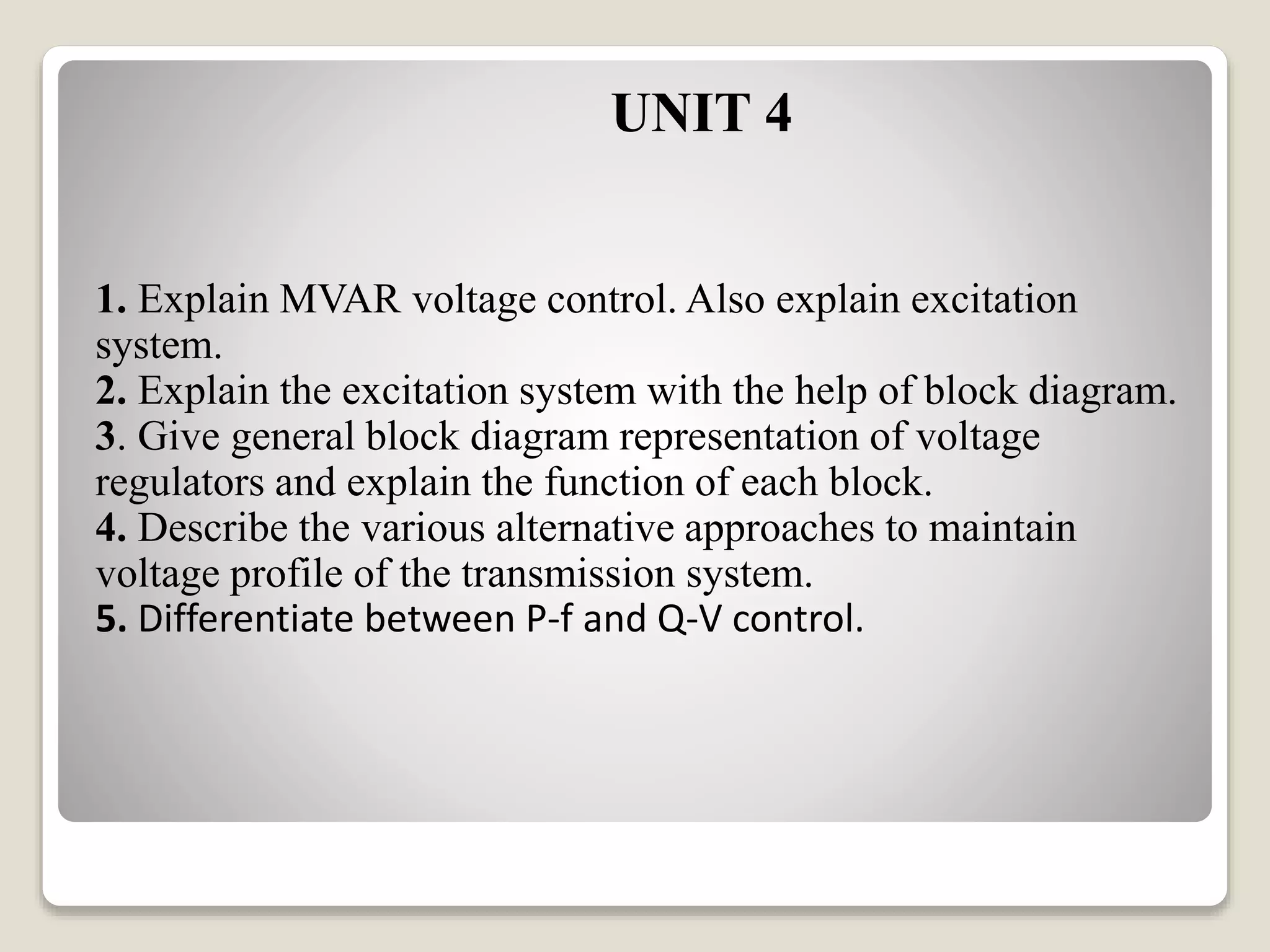 Psac Components Important questions of psac unit wise | PPTX