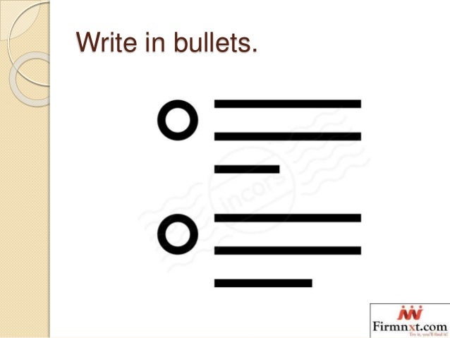 important resume tips