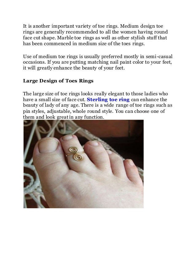 Important things to know about toe Rings