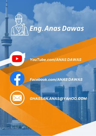 Important topics  in civil engineering Eng.Anas Dawas