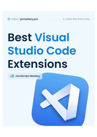 important vscode extensions .pdf