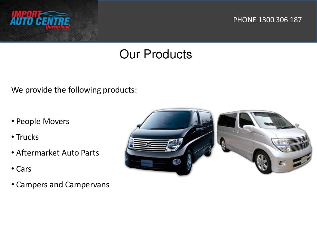 Import Auto Centre Presents Imported Vehicles In South