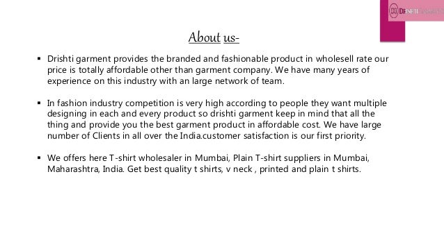 imported t shirts wholesale in mumbai