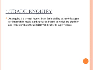 Import export documentation | PPT
