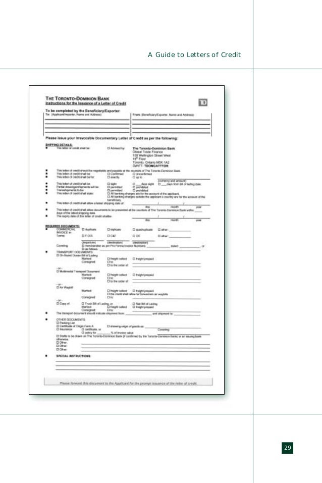 accountee in letter of credit accountee in letter of credit