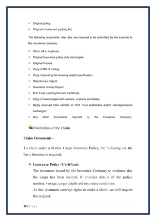 EXPORT & IMPORT POLICY & DOCUMENTATION | PDF
