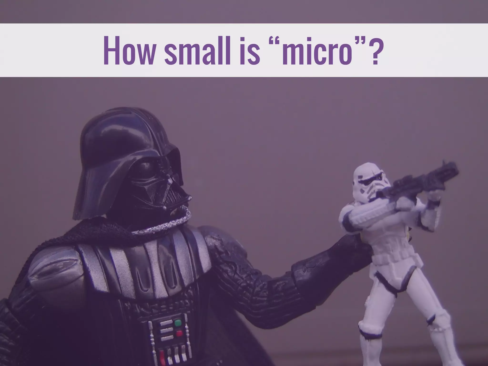 How small is “micro”? 