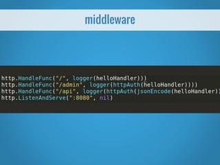 middleware
 