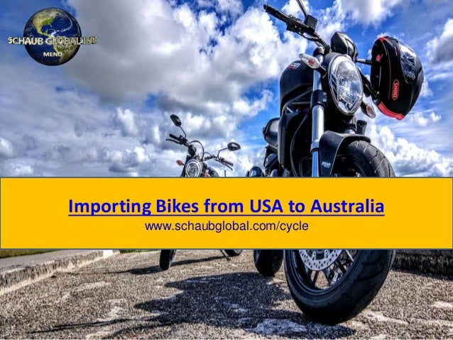 fahrrad import usa