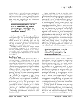 Importing Software and Copyright Law Computer Internet Lawyer | PDF ...