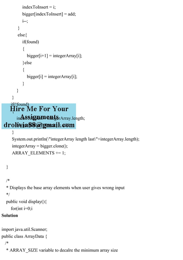 import java.util.Scanner;public class ArrayData { AR.pdf